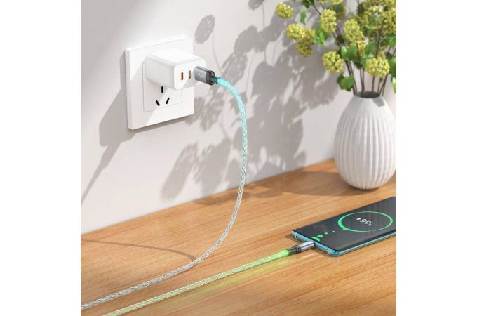 Кабель USB - USB Type-C HOCO U112 кабель USB 3A (TYPE-C) 1м (ABSOLUT)