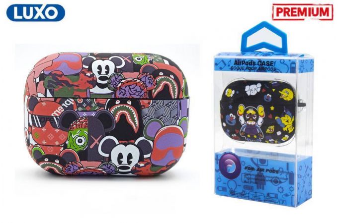 Чехол для наушников LUXO KAWS для Apple AirPods PRO 2 Рисунок A111