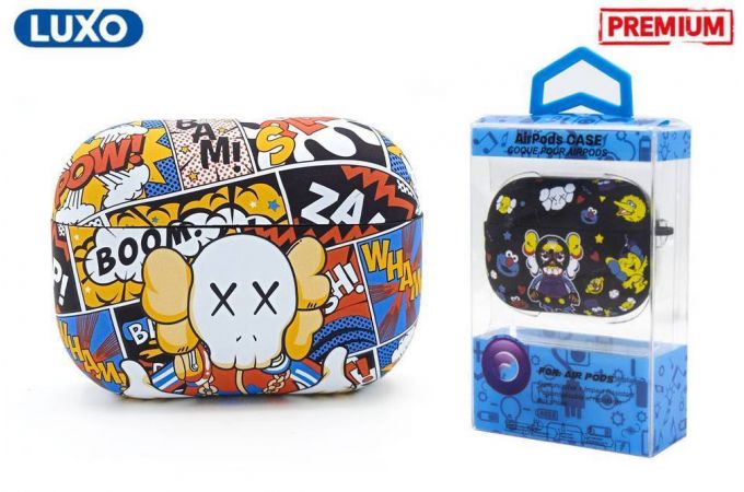 Чехол для наушников LUXO KAWS для Apple AirPods PRO 2 Рисунок A110
