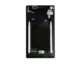 Дисплей для Lenovo A7-10F Tab 2 в сборе с тачскрином + рамка (черный)