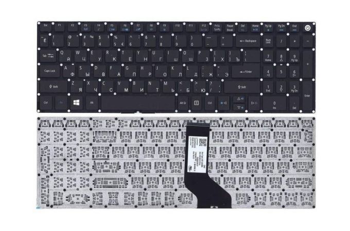 Клавиатура для ноутбука Acer Aspire E5-573 черная