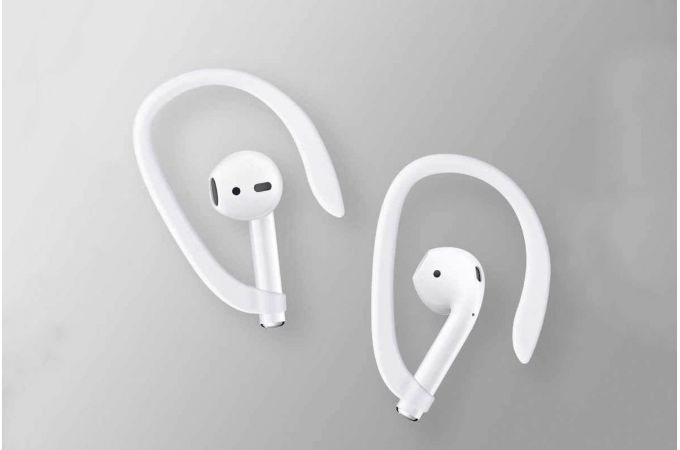 Заушники - держатели для наушников Airpods (белый)