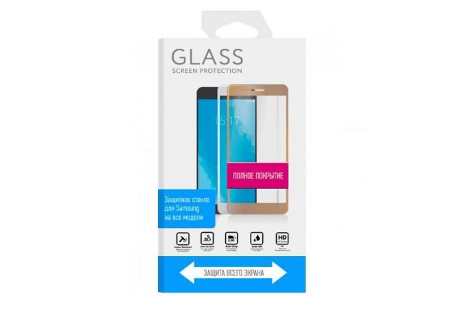 Защитное стекло дисплея Samsung Galaxy Note 20 10D с полным покрытием в упаковке (черный)