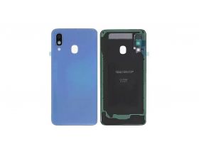 Задняя крышка для Samsung A405F Galaxy A40 (голубой)