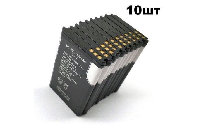 Аккумулятор BL-4C для Nokia 1200 mAh (900mAh ) (УПАКОВКА 10шт)