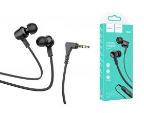 Наушники вакуумные проводные HOCO M86 Oceanic universal earphones (черный)