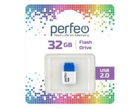 Флешка USB 2.0 Perfeo USB 16GB M04 Blue