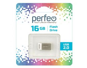 Флешка USB 2.0 Perfeo USB 16GB M05 Metal Series