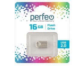 Флешка USB 2.0 Perfeo USB 16GB M10 Metal Series