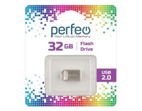 Флешка USB 2.0 Perfeo USB 32GB M09 Metal Series