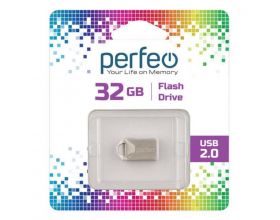 Флешка USB 2.0 Perfeo USB 32GB M10 Metal Series