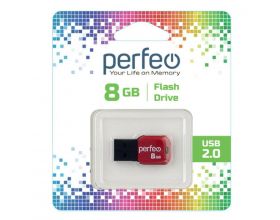 Флешка USB 2.0 Perfeo USB 8GB M02 Black