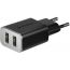 Сетевое зарядное устройство USB Deppa (11385) 2 USB 3.4А Ultra (черный)