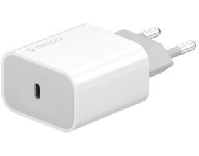 Сетевое зарядное устройство USB Deppa (11391) USB-C, QC 3.0, Power Delivery, 20 Вт (белый)