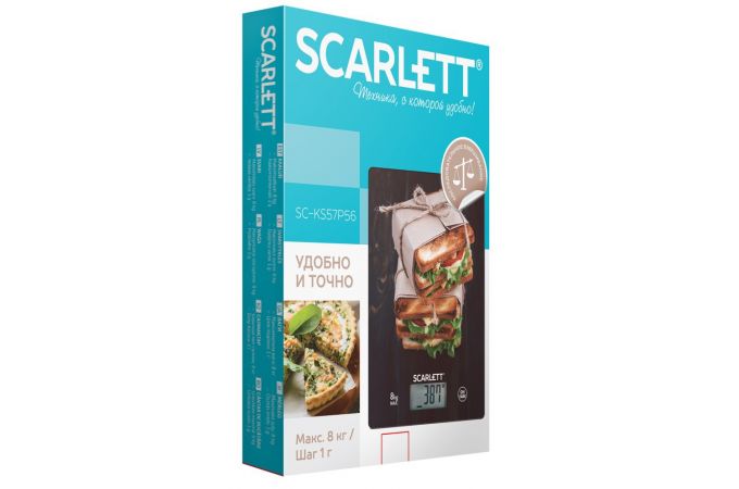 Весы кухонные SCARLETT SC-KS57P56 8 кг