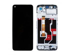 Дисплей для Realme 9i (RMX3491) в сборе с тачскрином + рамка (черный) org