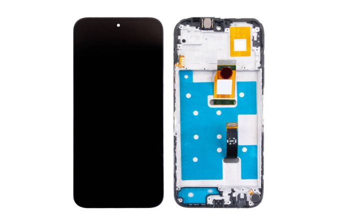 Дисплей для Huawei Honor X6c (NIC-LX1/ NIC-LX2/ NIC-LX3) в сборе с тачскрином + рамка (черный) орг