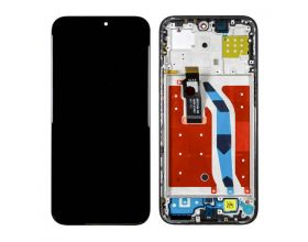 Дисплей для Huawei Honor X8c (ABR-LX1) в сборе с тачскрином + рамка (черный) орг