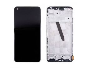 Дисплей для Realme 10 4G (RMX3630) в сборе с тачскрином + рамка (черный) OLED