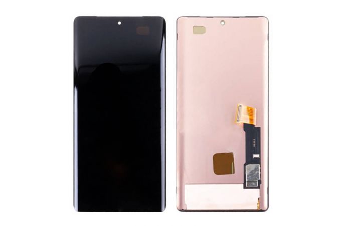 Дисплей для Google Pixel 7 Pro (GE2AE) в сборе с тачскрином (черный) OLED