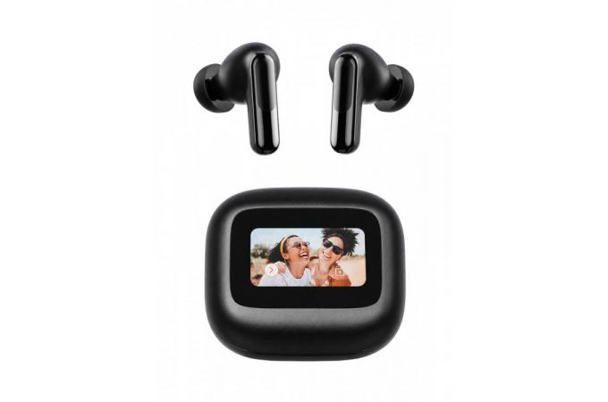 Наушники вакуумные беспроводные Орбита OT-ERB56 Черный (bluetooth) с экраном