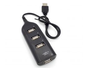Разветвитель USB HUB 2.0 NN-HB004 на 4 порта (черный)