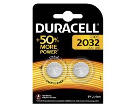 Батарейка литиевая Duracell DL2032 BL2 цена за блистер 2 шт