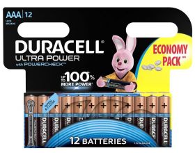 Батарейка алкалиновая Duracell ULTRA POWER LR03/286 AAA BL12 цена за упаковку 12 шт