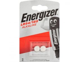 Батарейка часовая Energizer Alkaline LR54/189 AG10 BL2 цена за блистер 2 шт