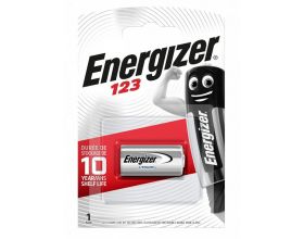 Батарейка алкалиновая литиевая Energizer Lithium CR123A BL1 цена за блистер 1 шт