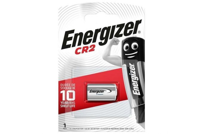 Батарейка алкалиновая литиевая Energizer Lithium CR2 BL1 цена за блистер 1 шт