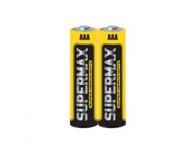 Батарейка солевая Supermax R03 AAA S2 (цена за спайку 2 шт)