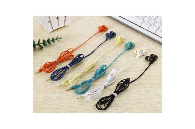 Наушники вакуумные проводные ELMCOEI EV-227 (белый)