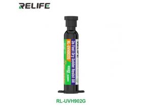 Лак изоляционный (паяльная маска) RELIFE RL-UVH902G зеленый