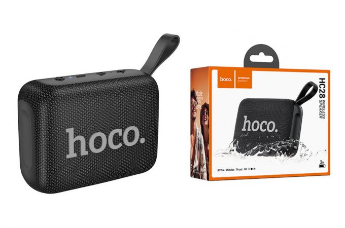 Портативная беспроводная колонка HOCO HC28 Melody sports BT speaker (черный)