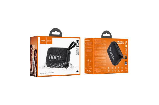 Портативная беспроводная колонка HOCO HC28 Melody sports BT speaker (черный)