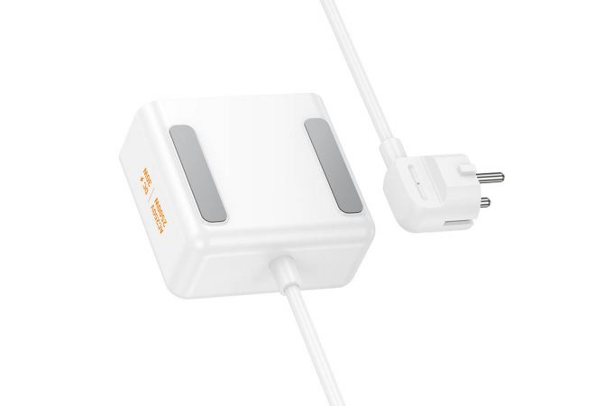 Сетевой фильтр HOCO AC27 Descanso 2 socket (with PD30W/2C1A) 2м (черный)