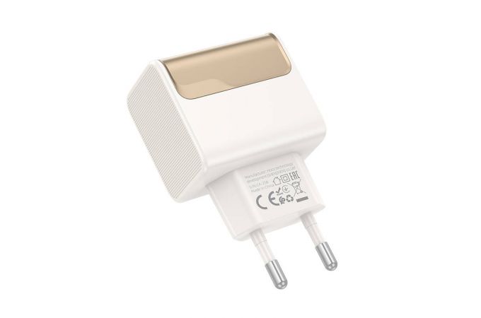 Сетевое зарядное устройство USB + USB-C HOCO CS72A Star Speed single port PD30W (белый)