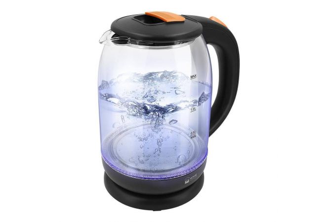 Чайник HOME ELEMENT HE-KT-187 темный янтарь 1800 Вт, 2 литра, СТЕКЛО