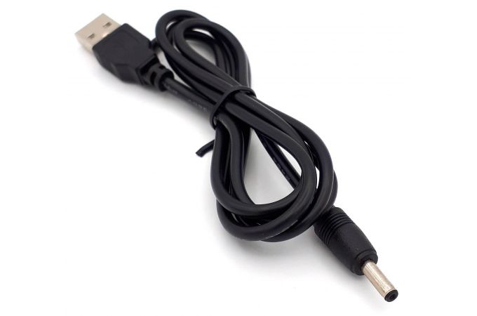 Кабель USB Type-A (папа) - штекер 3,5 х 1,35 мм (папа) 1 м