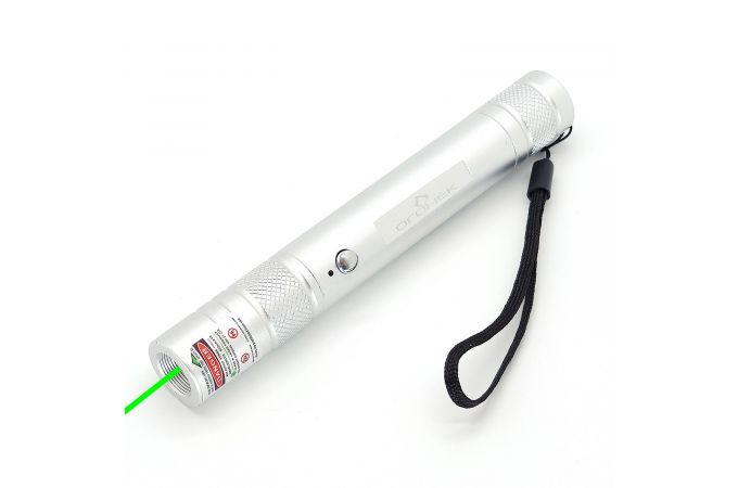 Лазер ручной OG-LDS24 серебро (луч зеленый)