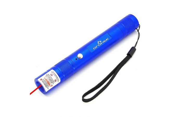Лазер ручной OG-LDS25 синий (луч красный)