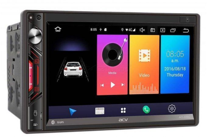 Автомагнитола ACV 2 DIN AD-6910 Android 9 +4G