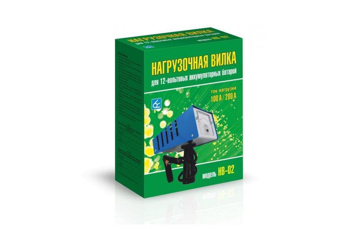 Нагрузочная вилка для проверки АКБ Орион (Вымпел) НВ-02(2002 )100/200А