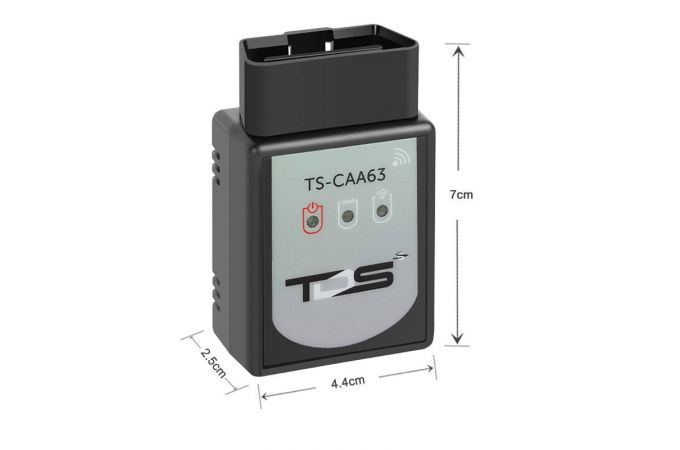 Автосканер OBD TDS TS-CAA63 (OBD2, V1.5,Wi-Fi)