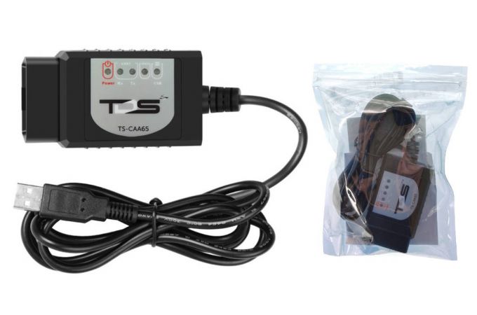 Автосканер OBD TDS TS-CAA65 (OBD2, V1.5, USB)
