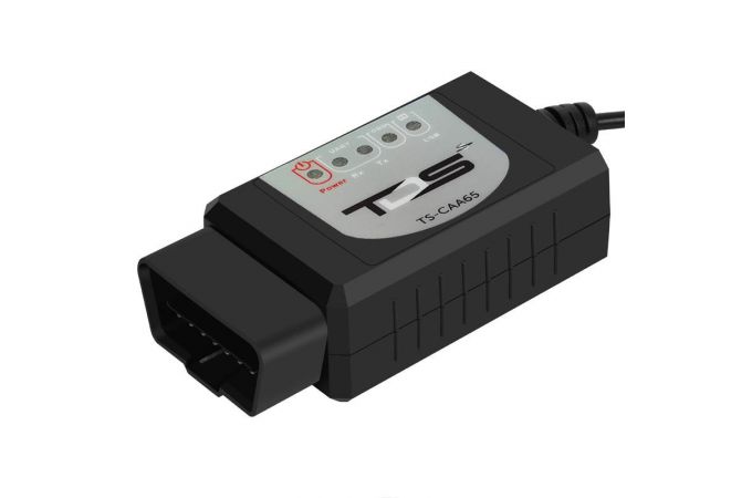 Автосканер OBD TDS TS-CAA65 (OBD2, V1.5, USB)
