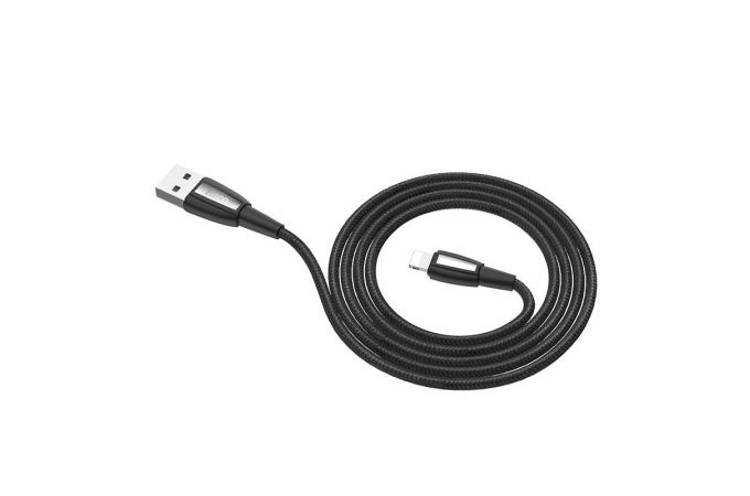 Кабель USB - USB Type-C HOCO X39, 2,4A (черный) 1м (в оплетке)