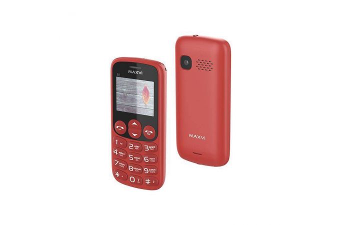 Сотовый телефон MAXVI   B1 Red