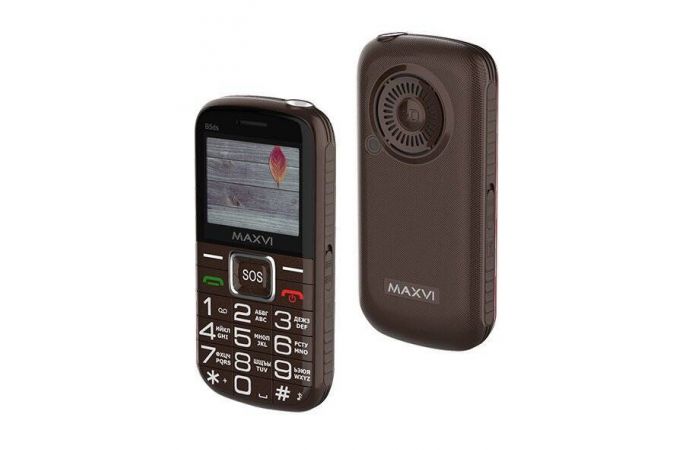Сотовый телефон MAXVI   B5 DS Brown